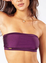 Load image into Gallery viewer, Aubergine Bandeau Top - Gypsy Amazon Pte Ltd
