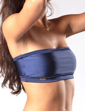 Load image into Gallery viewer, Navy Blue Bandeau Top - Gypsy Amazon Pte Ltd
