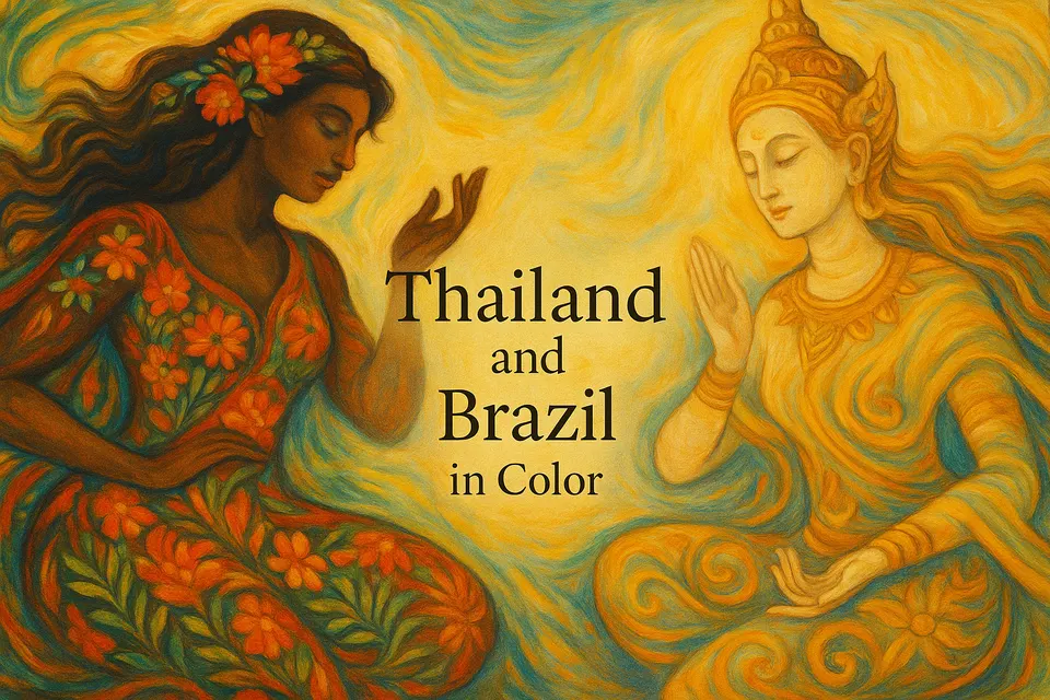 Sacred Color: A Journey Through Thailand and Brazil’s Vibrant Ways of Seeing