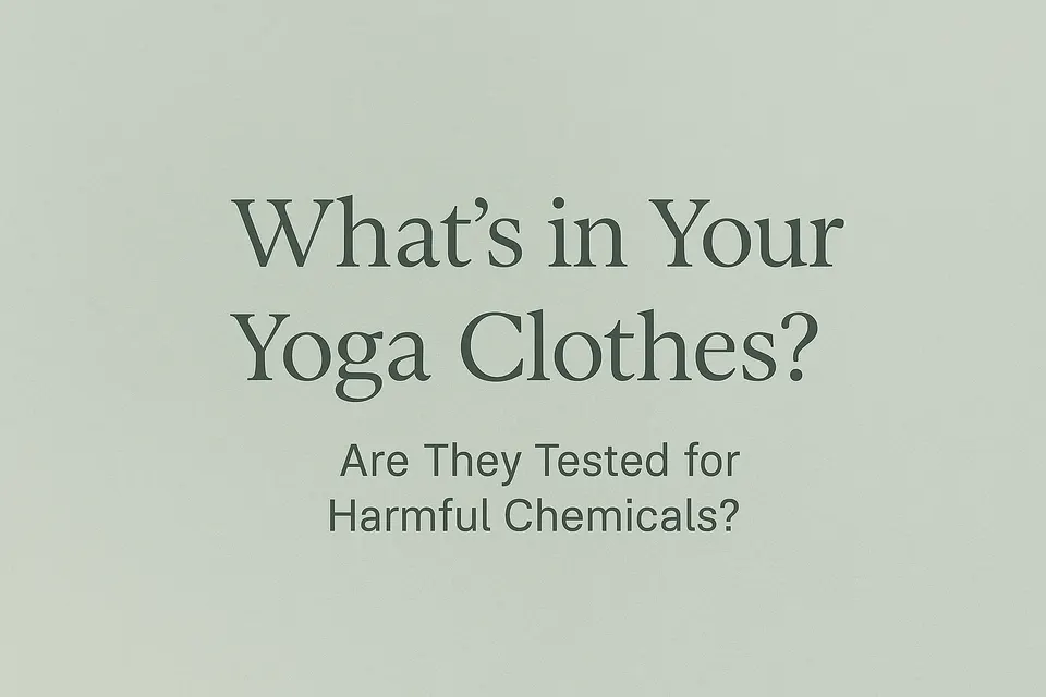 The Hidden Chemicals in Yoga Wear