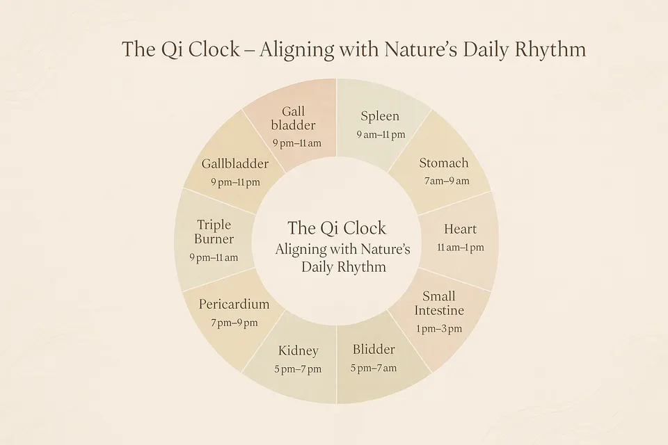 The Qi Clock – Aligning with Nature’s Daily Rhythm
