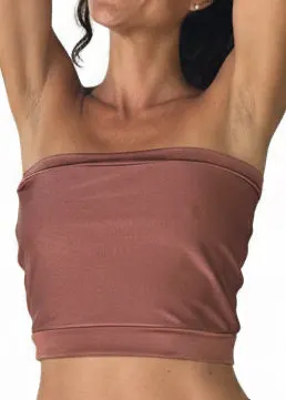 Nude Long Bandeau Top