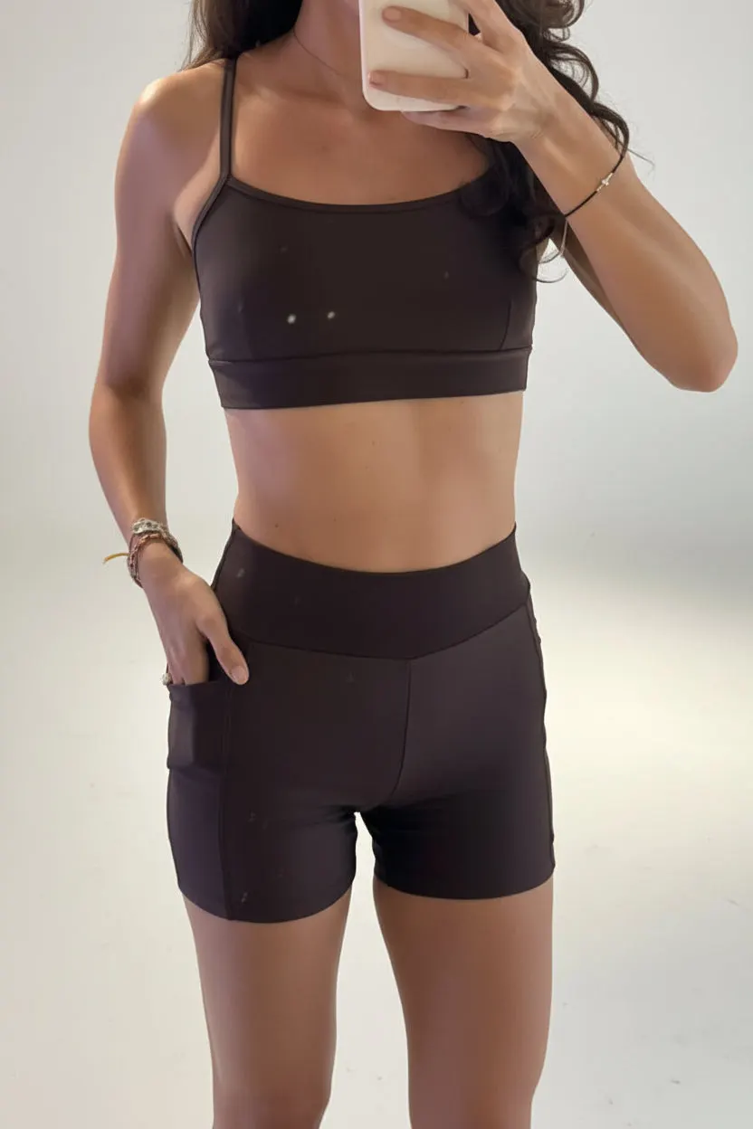 Cacao Magic Strap Top