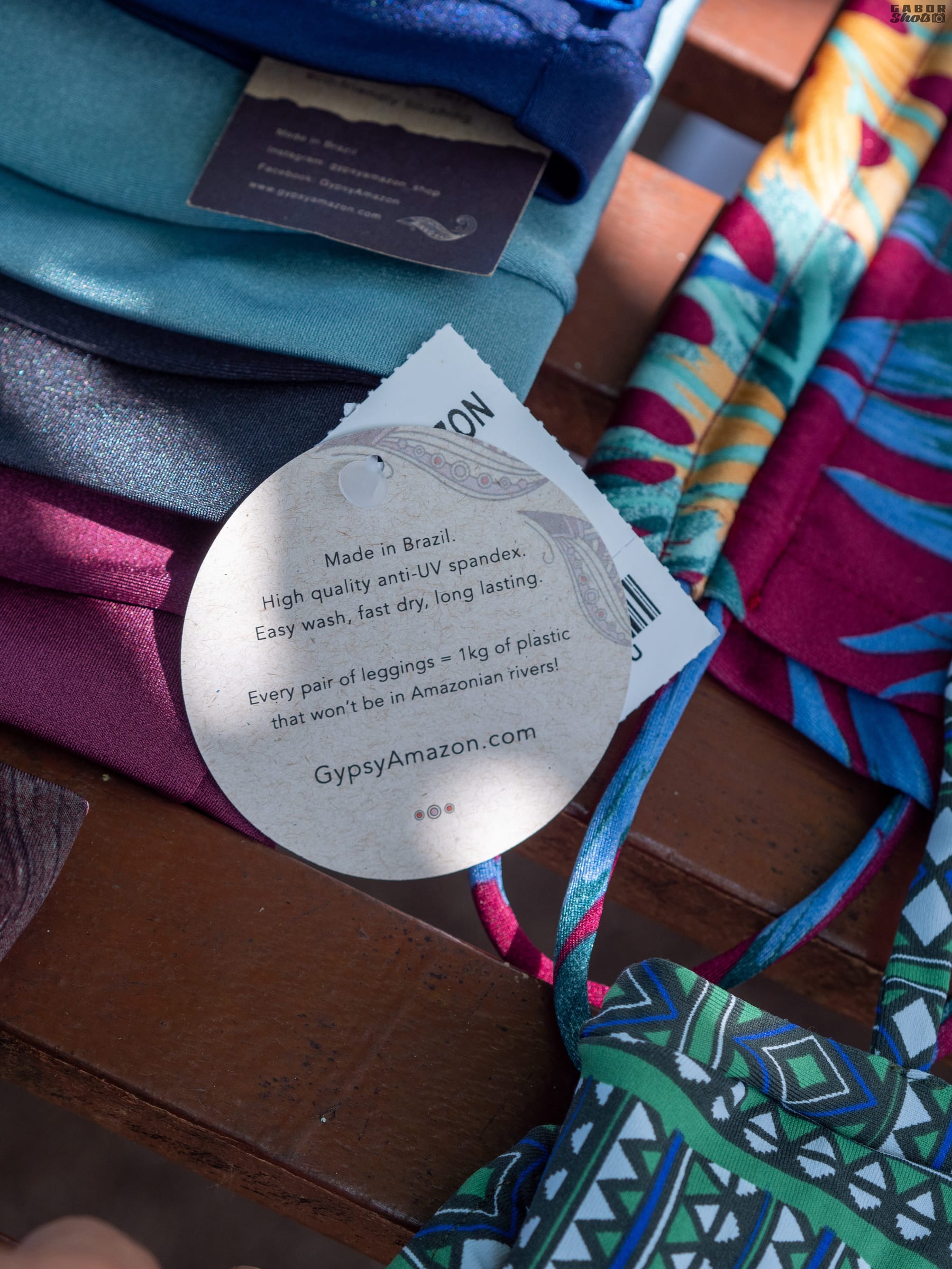 Gypsy Amazon swing tag - made in Brazil, high quality anti-UV spandex
