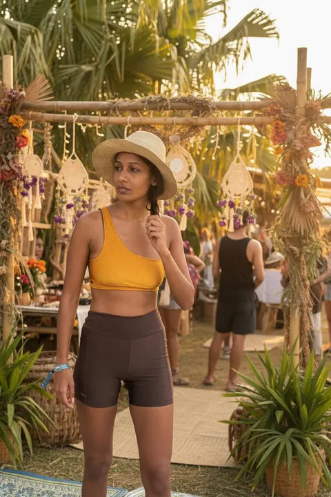 Biker Shorts - Cacao Magic