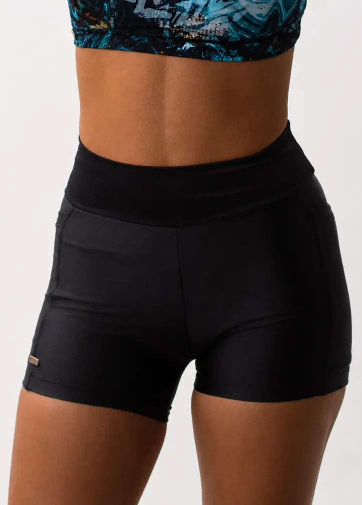 Black Biker Shorts