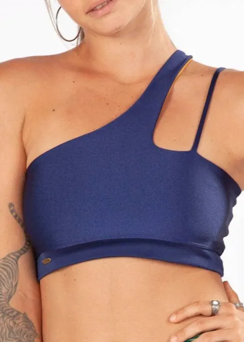 Navy Blue One Shoulder Support - Gypsy Amazon Pte Ltd